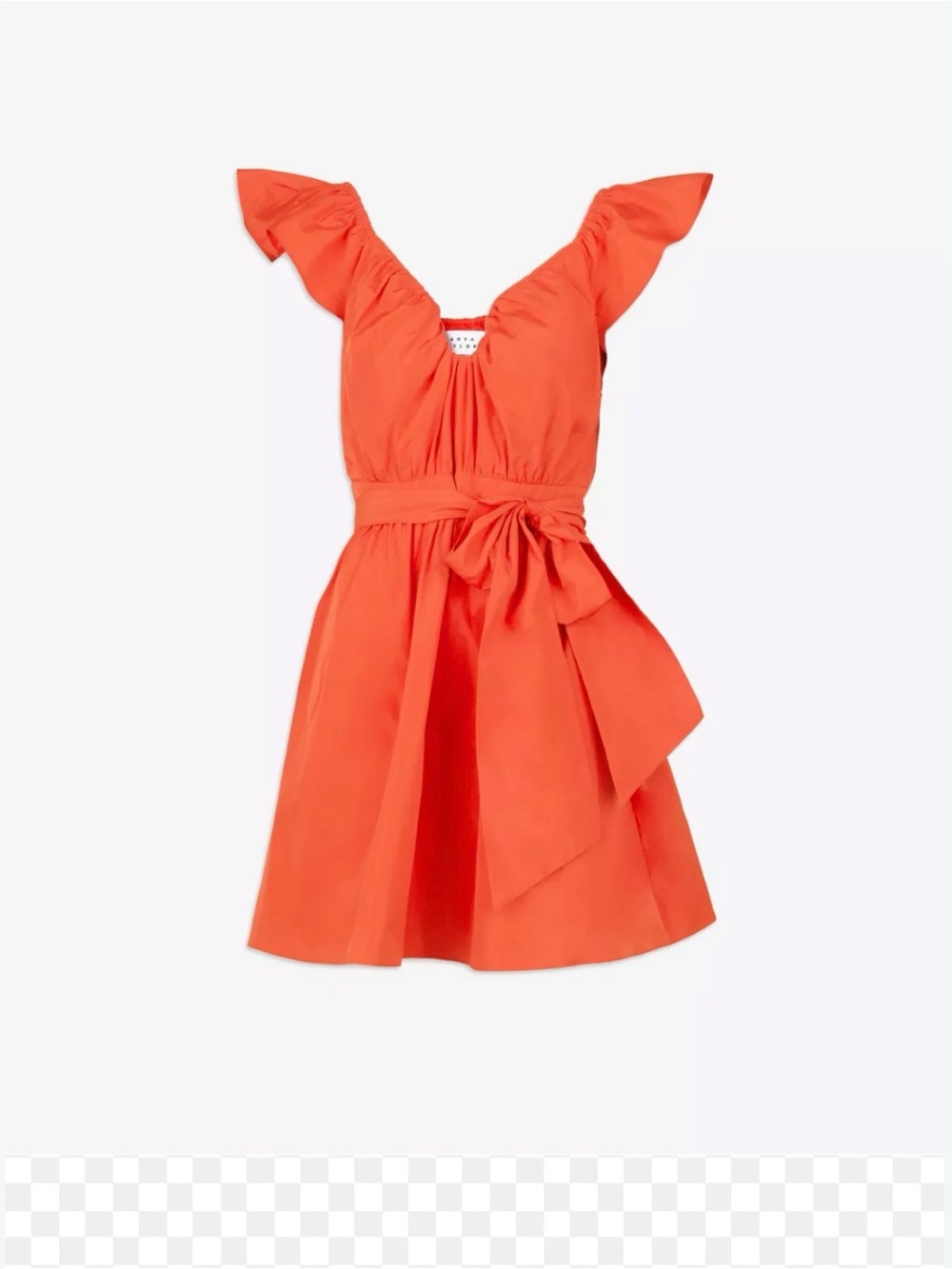 🧡 TANYA TAYLOR Stacy dress coral